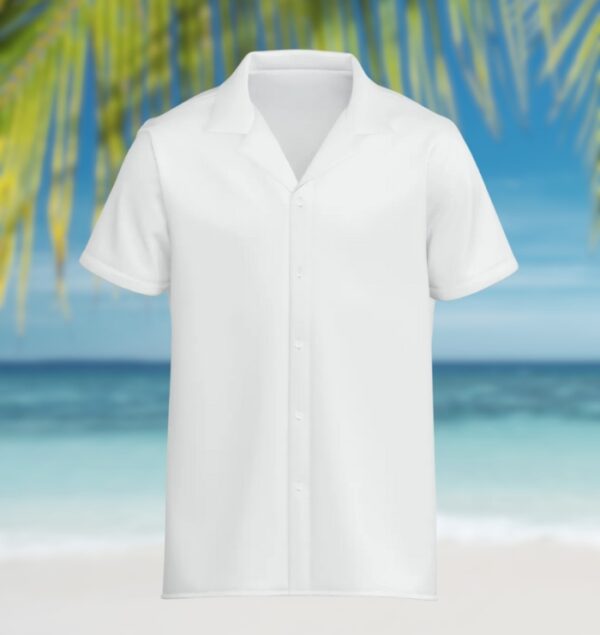 Demo of Men's Hawaiian Shirt, Women's Hawaiian Shirt, Men's Beach Shorts, Women's Beach Shorts Combo