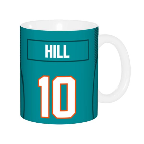 Miami Dolphins Theme Jersey Mug
