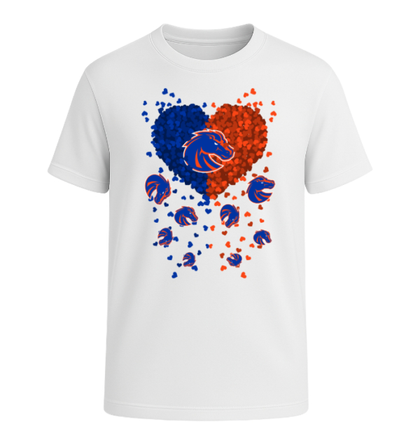 Heart of Boise State Broncos