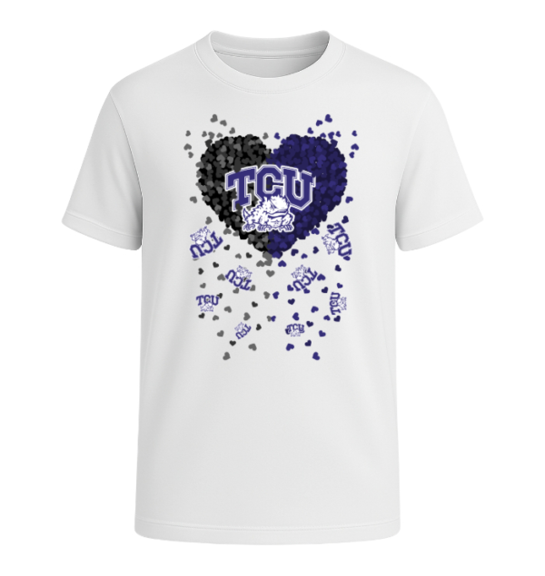 Heart of TCU Horned Frogs