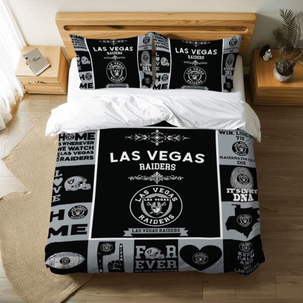 Las Vegas Raiders Pride Duvet Bedding Set
