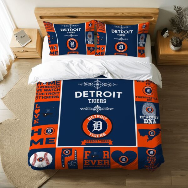 Detroit Tigers Pride Duvet Bedding Set