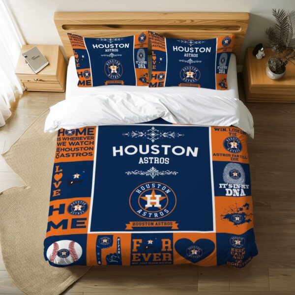 Houston Astros Pride Duvet Bedding Set