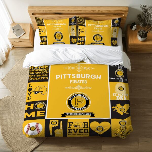 Pittsburgh Pirates Pride Duvet Bedding Set