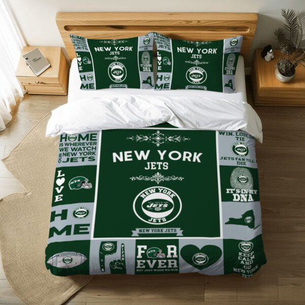 New York Jets Pride Duvet Bedding Set