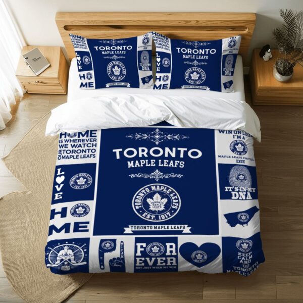 Toronto Maple Leafs Pride Duvet Bedding Set