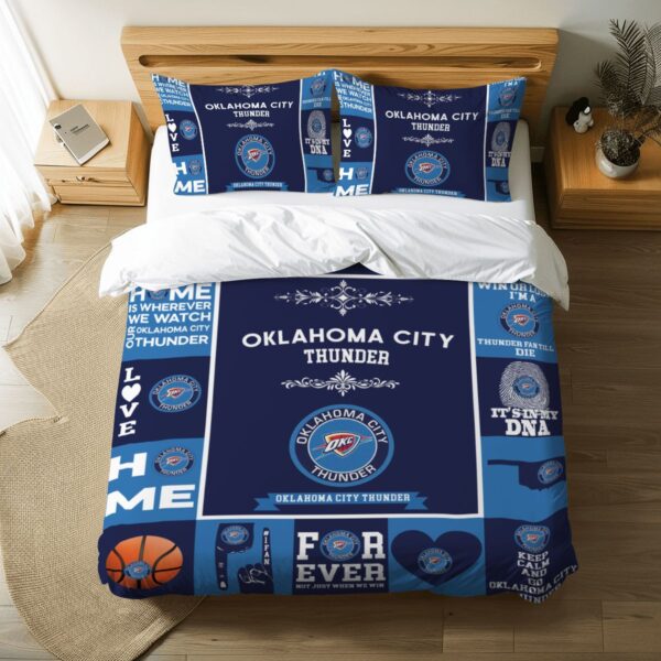 Oklahoma City Thunder Pride Duvet Bedding Set