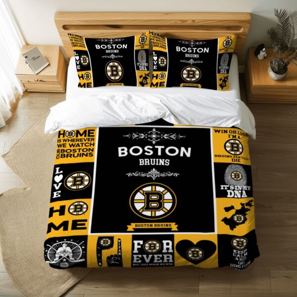Boston Bruins Pride Duvet Bedding Set