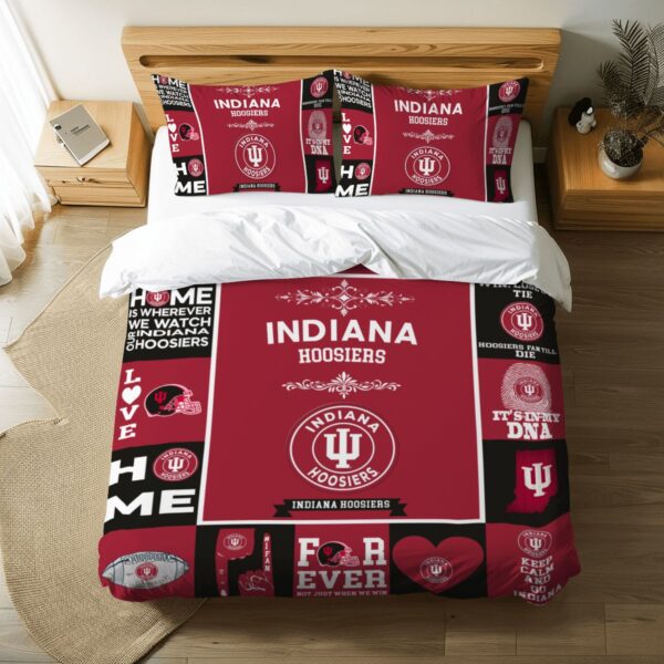Indiana Hoosiers Pride Duvet Bedding Set