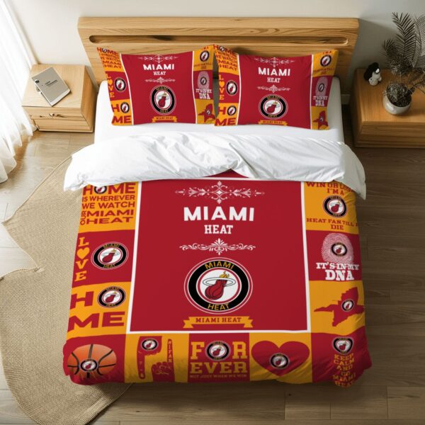 Miami Heat Pride Duvet Bedding Set