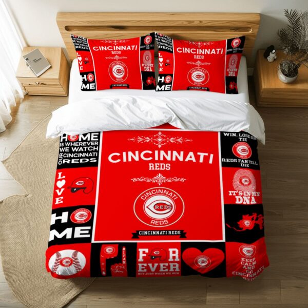 Cincinnati Reds Pride Duvet Bedding Set