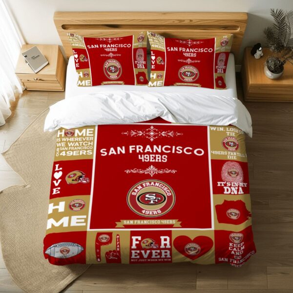 San Francisco 49ers Pride Duvet Bedding Set