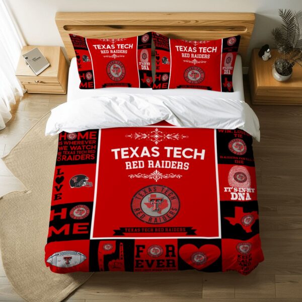Texas Tech Red Raiders Pride Duvet Bedding Set