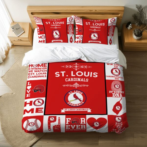 St. Louis Cardinals Pride Duvet Bedding Set