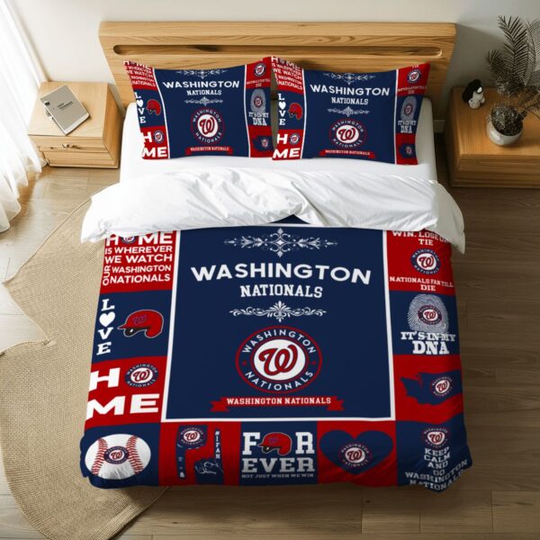 Washington Nationals Pride Duvet Bedding Set