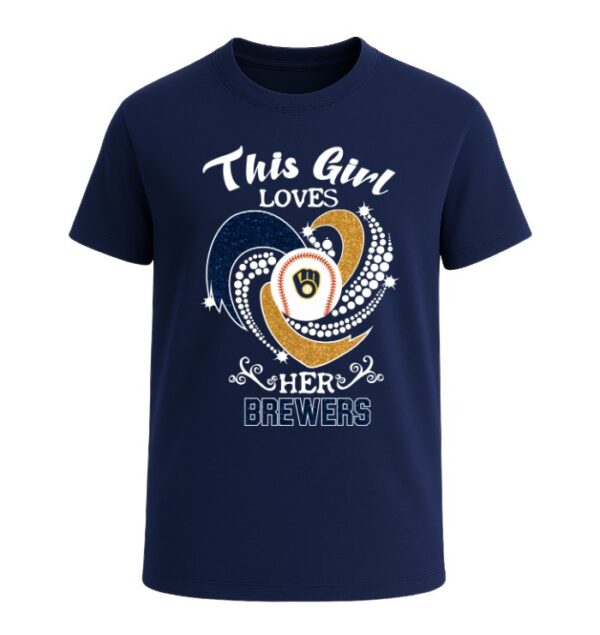 This Girl Loves Her Milwaukee Brewers