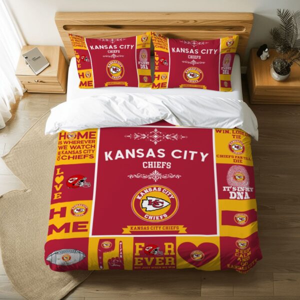 Kansas City Chiefs Pride Duvet Bedding Set