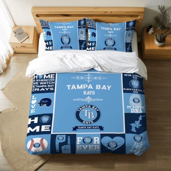 Tampa Bay Rays Pride Duvet Bedding Set