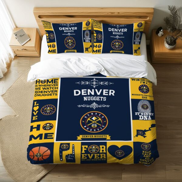 Denver Nuggets Pride Duvet Bedding Set