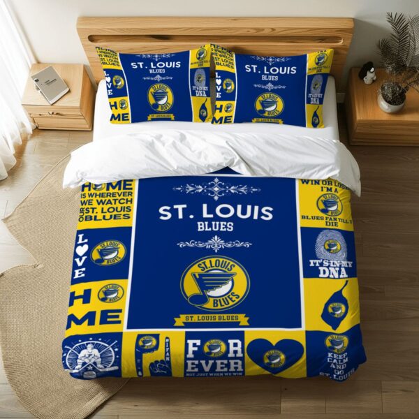 St. Louis Blues Pride Duvet Bedding Set