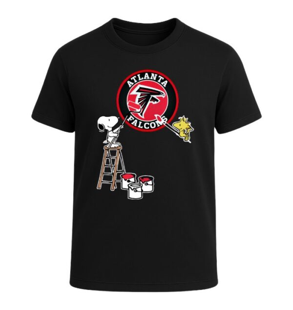 Snoopy Painting Atlanta Falcons Spirit