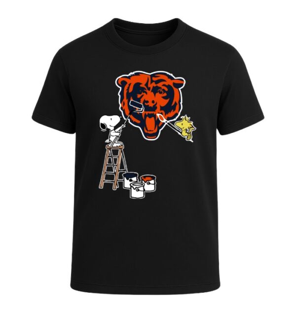 Snoopy Painting Chicago Bears Spirit