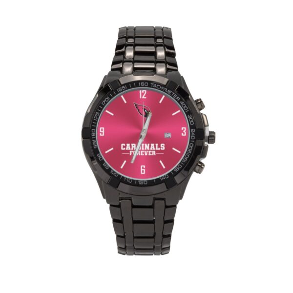 Arizona Cardinals Forever Black Watch with Box