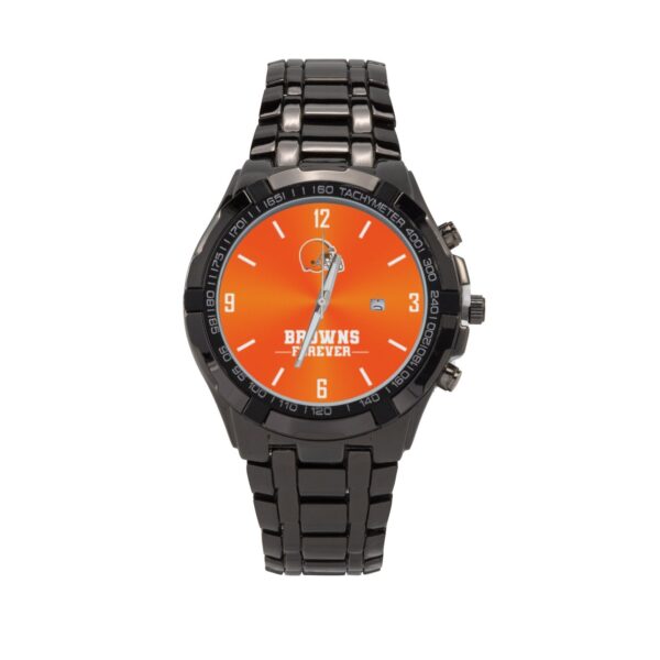 Cleveland Browns Forever Black Watch with Box