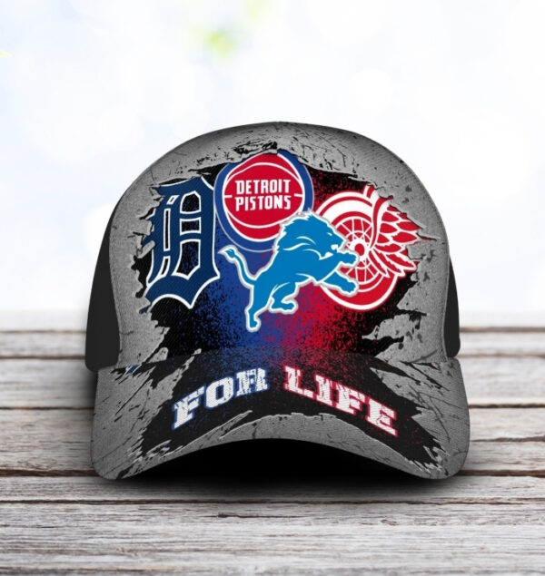Detroit Lions, Tigers, Pistons & Red Wings For Life
