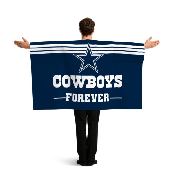 Dallas Cowboys Forever Sports Flag Sleeve Cape