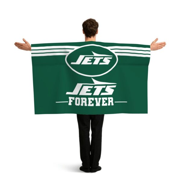 New York Jets Forever Sports Flag Sleeve Cape