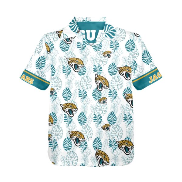 Jacksonville Jaguars Tropical Leaf Hawaiian Shirt
