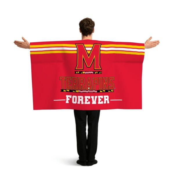 Maryland Terrapins Forever Sports Flag Sleeve Cape