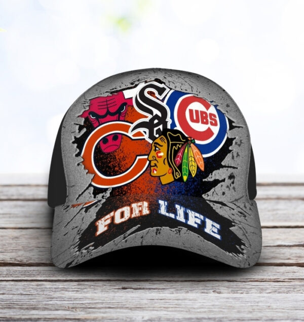 Chicago Cubs, White Sox, Bulls, Bears & Blackhawks For Life