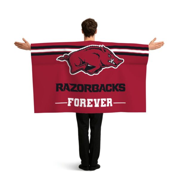 Arkansas Razorbacks Forever Sports Flag Sleeve Cape