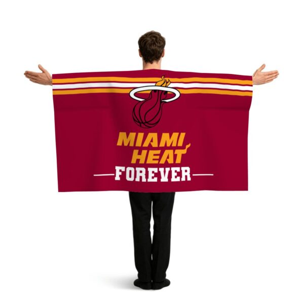 Miami Heat Forever Sports Flag Sleeve Cape