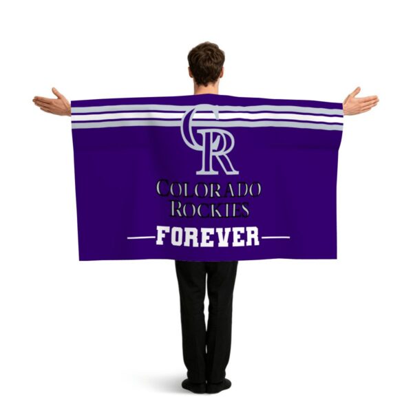 Colorado Rockies Forever Sports Flag Sleeve Cape