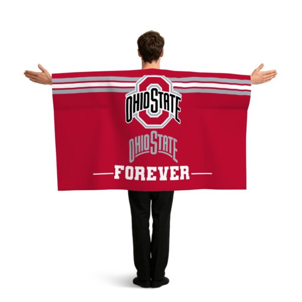 Ohio State Buckeyes Forever Sports Flag Sleeve Cape