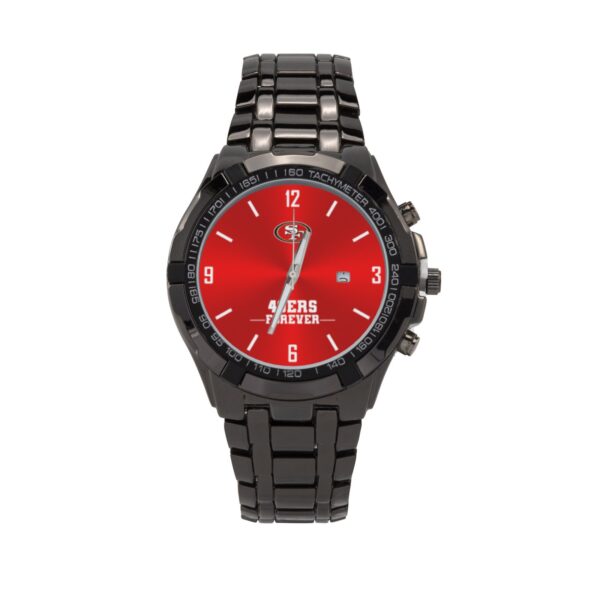 San Francisco 49ers Forever Black Watch with Box