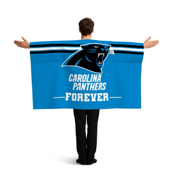 Carolina Panthers Forever Sports Flag Sleeve Cape