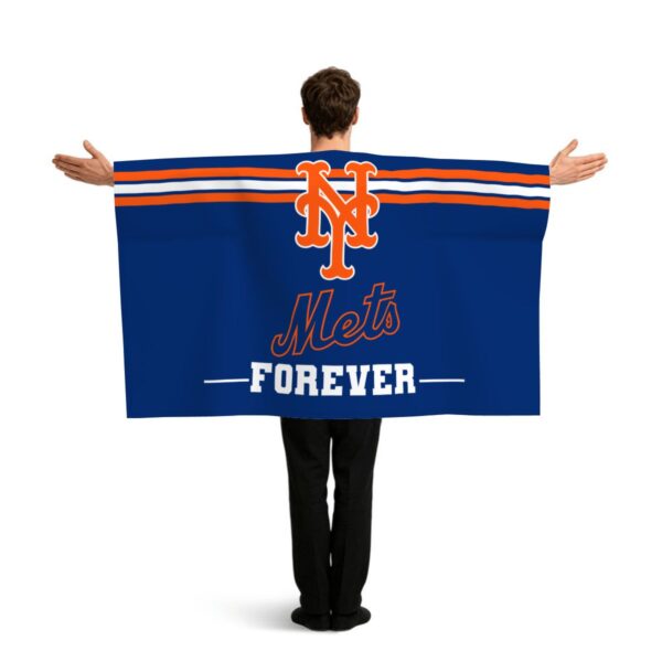 New York Mets Forever Sports Flag Sleeve Cape