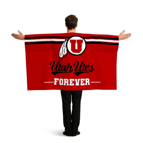 Utah Utes Forever Sports Flag Sleeve Cape