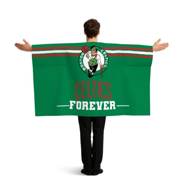 Boston Celtics Forever Sports Flag Sleeve Cape