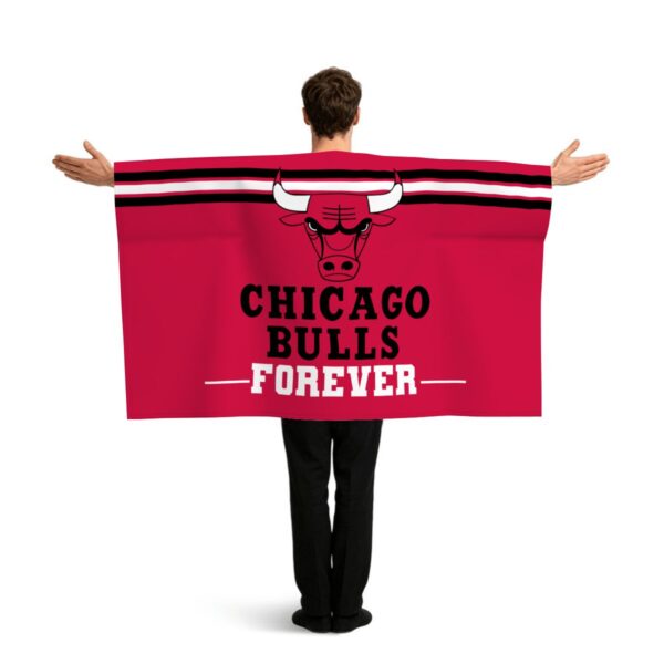Chicago Bulls Forever Sports Flag Sleeve Cape