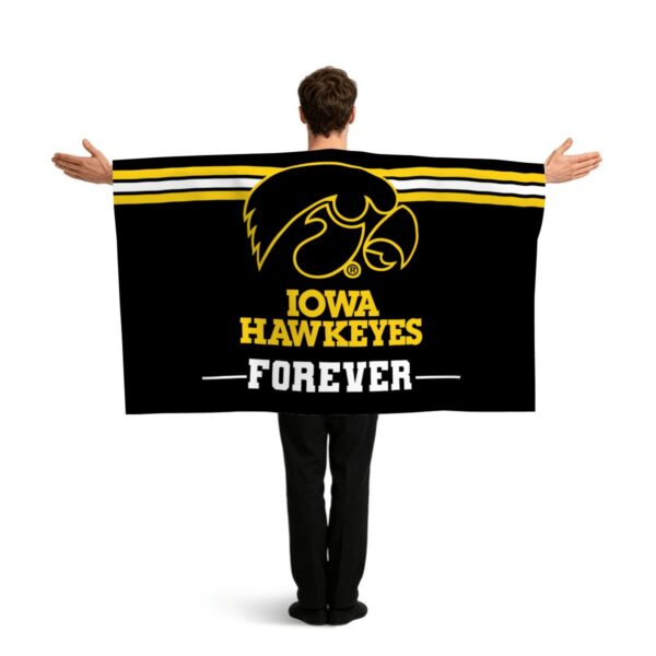 Iowa Hawkeyes Forever Sports Flag Sleeve Cape