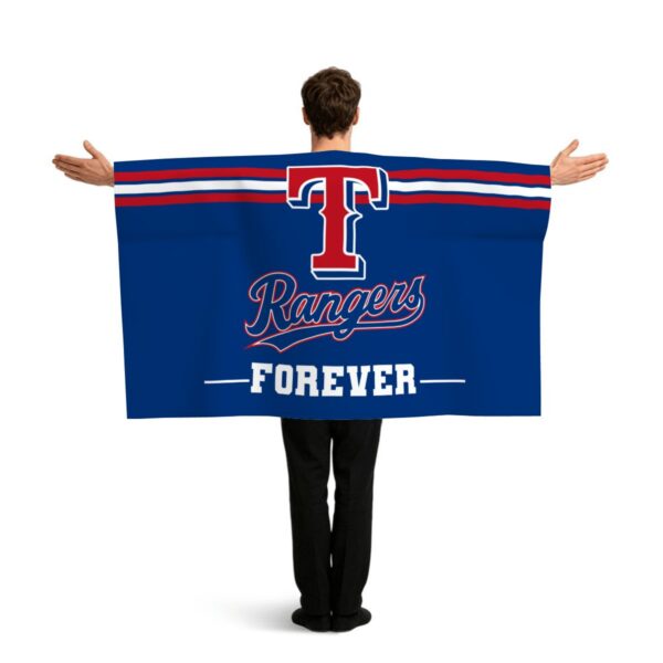 Texas Rangers Forever Sports Flag Sleeve Cape