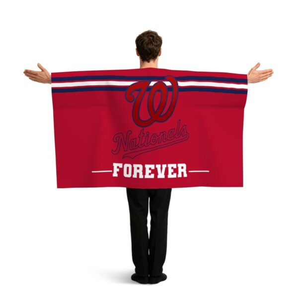 Washington Nationals Forever Sports Flag Sleeve Cape