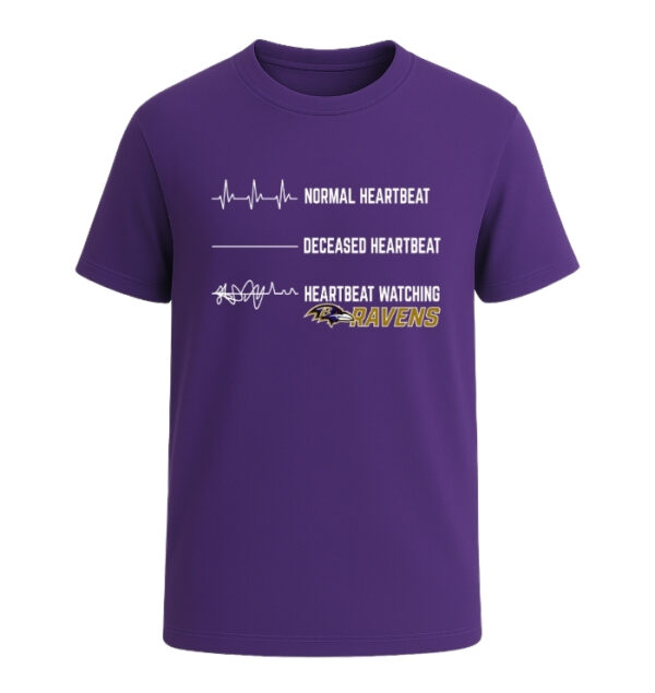 Heartbeat watching Baltimore Ravens