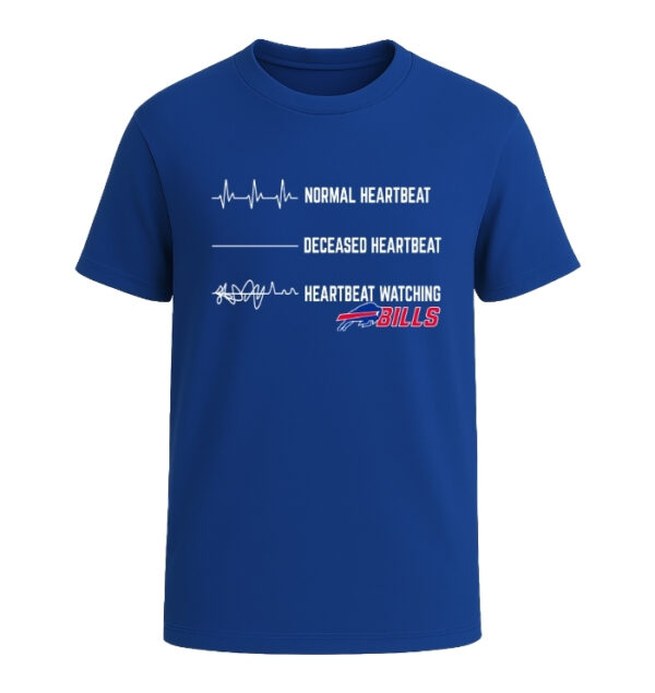 Heartbeat watching Buffalo Bills