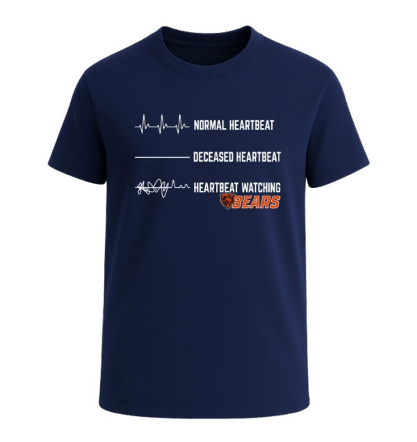 Heartbeat watching Chicago Bears